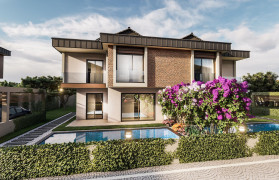 Проект вилл в районе в Бейликдюзю (CTE082)