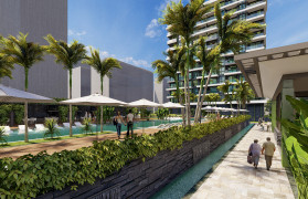 Проект в районе Махмутлар на первой береговой линии (P145)