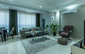 Дуплекс планировкой 2+1 в центре Алании (BT041)