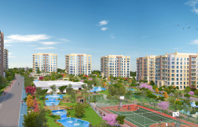 Комплекс в районе Бююкчекмедже с видом на море (CTE200)