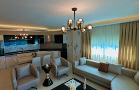 Квартира планировкой  2+1 с дизайнерским ремонтом в районе Кестель (BT027)